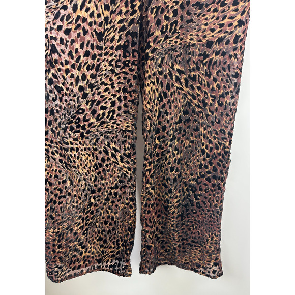 Camila Coelho Revolve Ivanna Pant Animal Leopard Print Burnout Sheer Small Tall - Picture 9 of 16